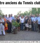 Retrouvailles entre anciens du Tennis Club