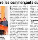 La Mairie rencontre les commerants