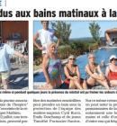 des seniors assidus aux bains matinaux