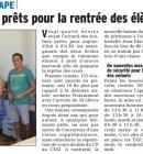 c'est la rentre des classes 2016 !