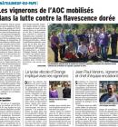 les vignerons de l'AOC mobiliss