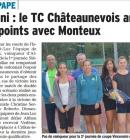 Le TC de Chteauneuf dispute la Coupe Vincensini