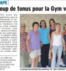 Reprise de la Gym Volontaire