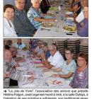 Agrable repas pou les seniors