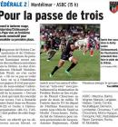 Victoire de L'ASBC  Montlimar 