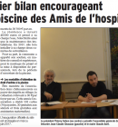 Premier bilan encourageant pour la piscine des Amis de l'Hospice
