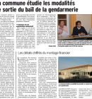 Etude de sortie de bail de la gendarmerie
