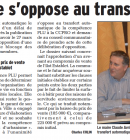 La commune s'oppose au transfert de la PLU