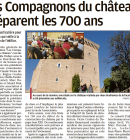 les compagnons du chteau prparent les 700 ans