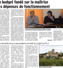 un budget fond sur la matrise des dpenses de fonctionnement