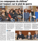 assemble gnrale des Compagnons du chteau