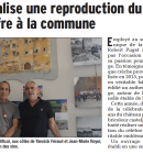 LA REPRODUCTION DU CHTEAU PONTICAL OFFERTE PAR rOBERT Pujet