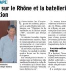 confrence sur le rhne et la batellerie avant la rvolution