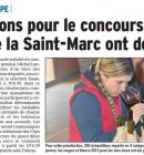 les slections pour le concours des vins de la saint-marc ont dbut