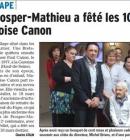 les 100 ans de Marie-Franoise Caron