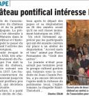 l'histoire du chteau pontifical intresse les gardois