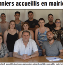 Les futurs saisonniers accueillis en mairie