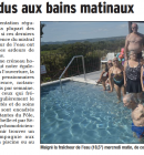 Des seniors assidus  la piscine associative