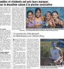 Vrai succs pour la piscine associative