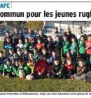 ENTRAINEMENT COMMUN POUR LES JEUNES RUGBYMEN