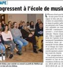 + d'effectifs  l'cole de musique et des arts